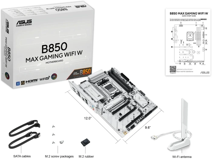ASUS B850 MAX GAMING WIFI W