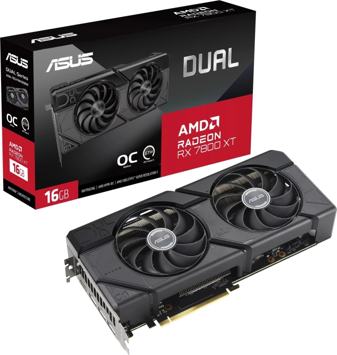 ASUS Dual Radeon RX 7800 XT OC 16GB