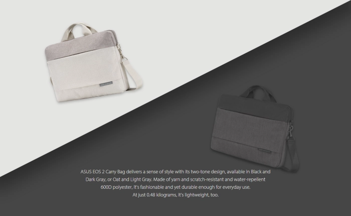 ASUS EOS 2 SHOULDER BAG 15.6'' Gray