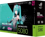 ASUS ROG Astral RTX 5080 16GB OC Hatsune Miku