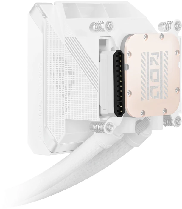 ASUS ROG Strix LC IV 360 ARGB LCD White