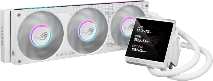 ASUS ROG Strix LC IV 360 ARGB LCD White
