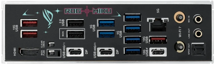 ASUS ROG STRIX X870E-H GAMING WIFI7 HATSUNE MIKU EDITION