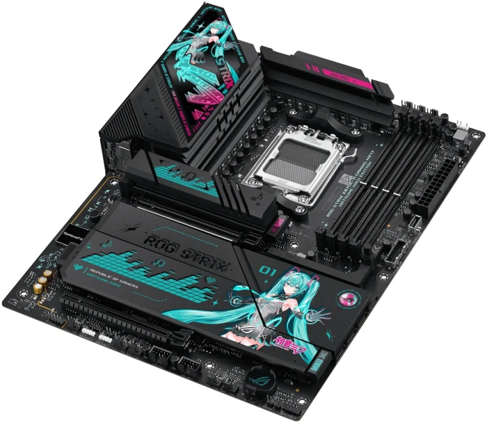 ASUS ROG STRIX X870E-H GAMING WIFI7 HATSUNE MIKU EDITION