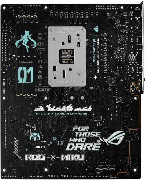 ASUS ROG STRIX X870E-H GAMING WIFI7 HATSUNE MIKU EDITION
