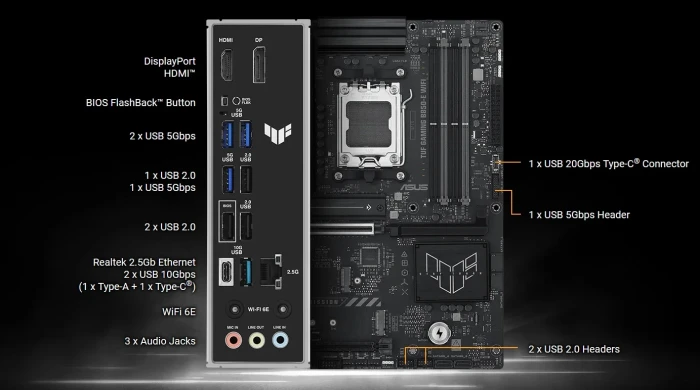 ASUS TUF GAMING B850-E WIFI