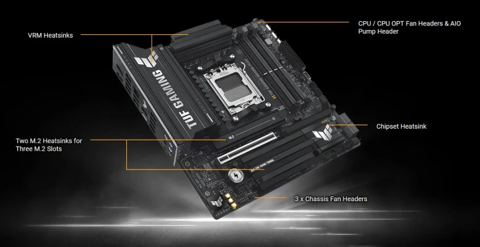ASUS TUF GAMING B850M-PLUS