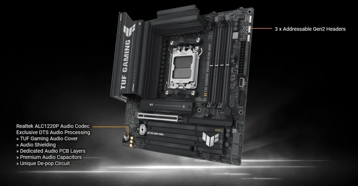ASUS TUF GAMING B850M-PLUS WIFI