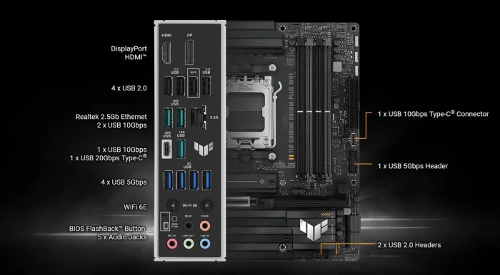 ASUS TUF GAMING B850M-PLUS WIFI