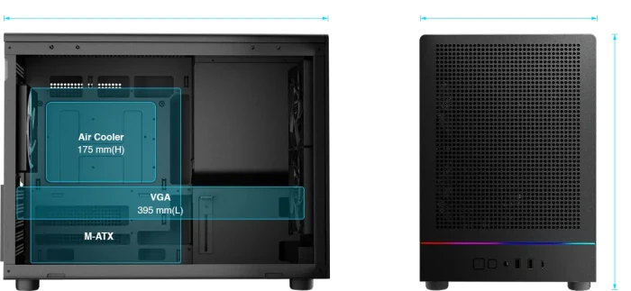 Gamdias ATHENA M4M - Black