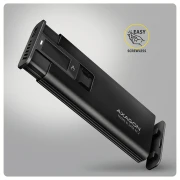 AXAGON 10Gbps M.2 NVMe USB-C with LCD