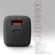 AXAGON ACU-PQ30W PD3.0 & QC4+ 30W