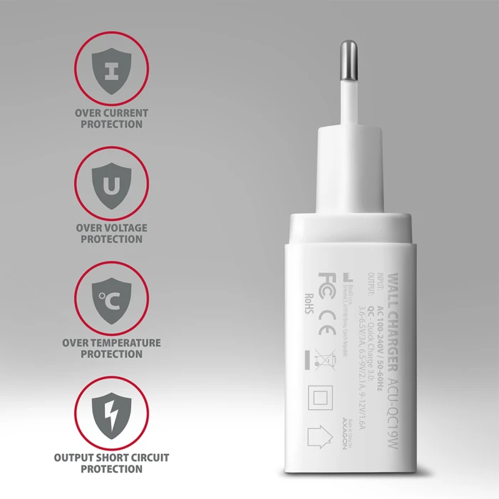 AXAGON ACU-QC19W QC 19W