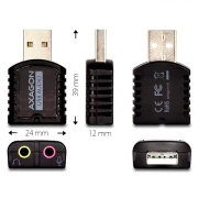 AXAGON ADA-10 Stereo Mini sound card