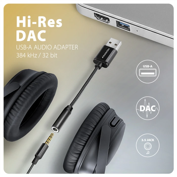AXAGON ADA-HA USB-A Hi-Res DAC