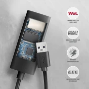 AXAGON ADE-AR USB to RJ45 Gigabit