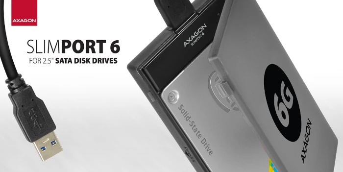 AXAGON ADSA-1S6 адаптер/кутия за 2.5"