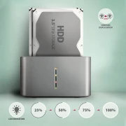 AXAGON ADSA-DC DUAL 2.5"/3.5" HDD/SSD