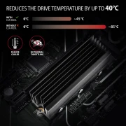 AXAGON CLR-M2XL heatsing M.2 SSD