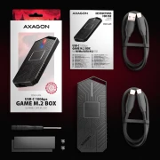 AXAGON GAME 10Gbps USB-C > NVMe