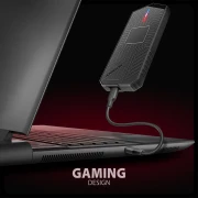 AXAGON GAME 10Gbps USB-C > NVMe