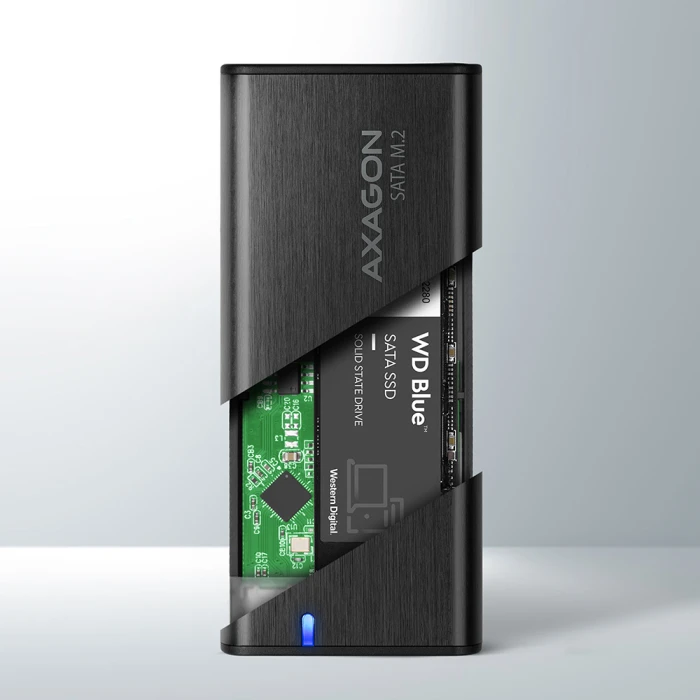 AXAGON EEM2-SBC USB to M.2 SATA SSD
