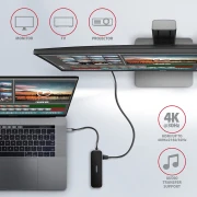 AXAGON HMC-6GL USB-C 6in1 hub