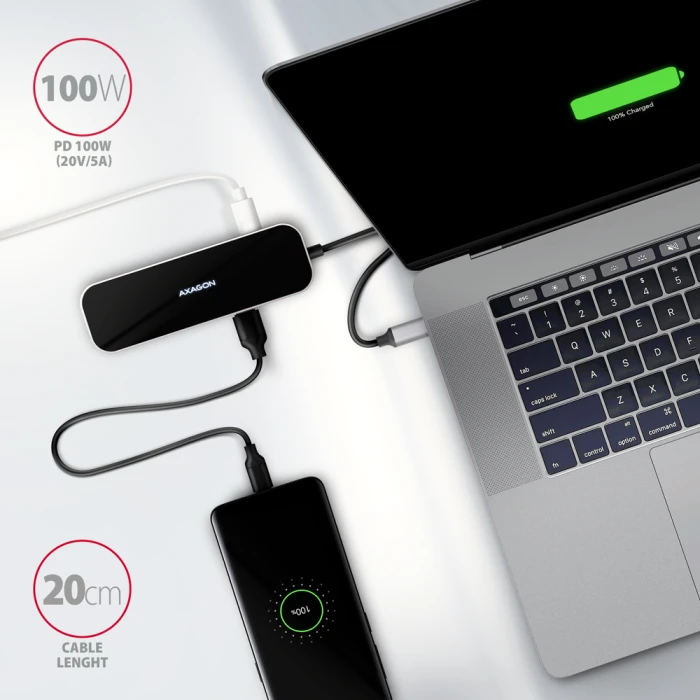 AXAGON HMC-6GL USB-C 6in1 hub