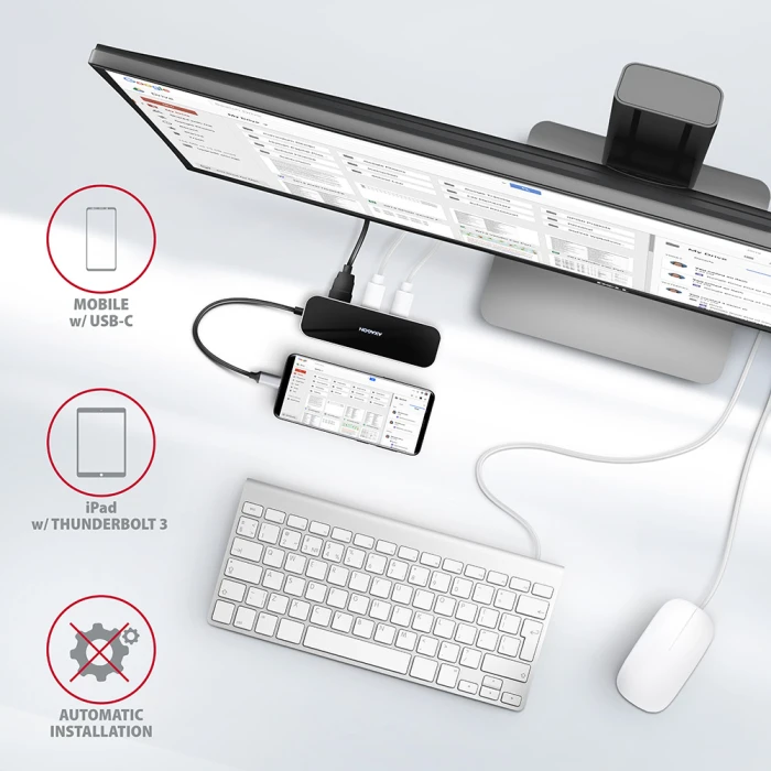 AXAGON HMC-6GL USB-C 6in1 hub