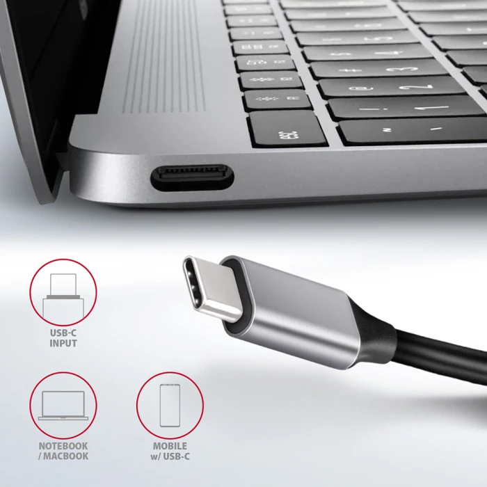AXAGON HMC-6GL USB-C 6in1 hub