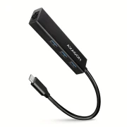 AXAGON HMC-GL3A USB-C hub + gigabit LAN