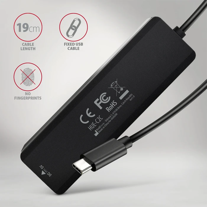 AXAGON HUE-C2C 4 x USB 5Gbps
