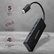 AXAGON HUE-G1C SuperSpeed USB-C hub