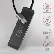 AXAGON HUE-MSA USB-A SWITCH hub