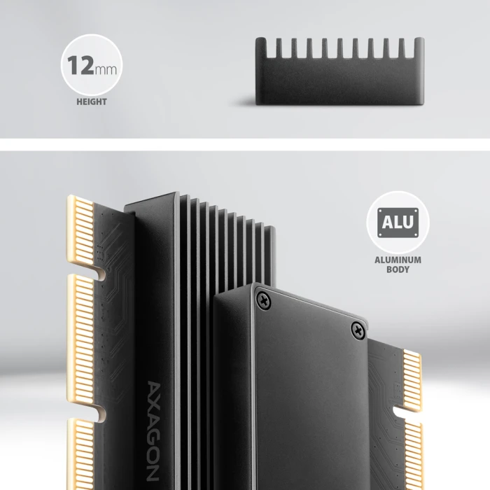 AXAGON PCEM2-XS PCIE 3.0 x16 - M.2 NVMe