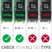 AXAGON PCEM2-XS PCIE 3.0 x16 - M.2 NVMe