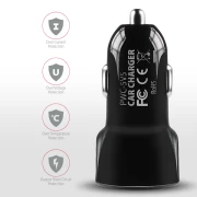 AXAGON PWC-5V5 2.4A + 2.4A car charger 24W