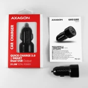 AXAGON PWC-QC5 QC3.0 car charger 31.5W