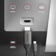 AXAGON RVC-HI2MC USB-C > HDMI 2.0 1.8m
