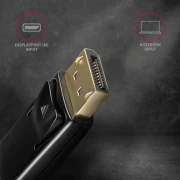 AXAGON RVD-HI14C2 DisplayPort > HDMI 1.8m 4K/30Hz