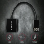AXAGON RVD-VGN DisplayPort > VGA