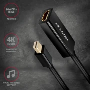 AXAGON RVDM-HI14N Mini DP > HDMI 4K/30Hz