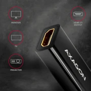 AXAGON RVDM-HI14N Mini DP > HDMI 4K/30Hz