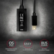 AXAGON RVDM-HI14N Mini DP > HDMI 4K/30Hz