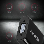 AXAGON RVH-VGAN HDMI > VGA Audio OUT