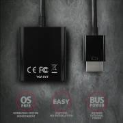 AXAGON RVH-VGN HDMI > VGA adapter