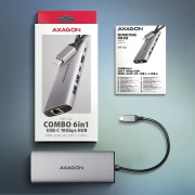 AXAGON USB-C 10Gbps 6in1 hub