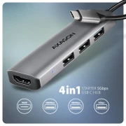 AXAGON USB-C 4in1 HUB HDMI