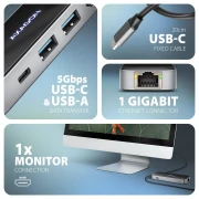 AXAGON HMC-6GLN USB-C 6in1