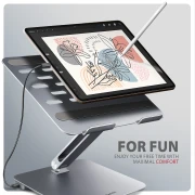 AXAGON USB-C ALUMINUM STAND/HUB 7in1